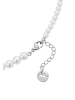 faina Women Necklace in Silver White