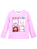 Gabby's Dollhouse Langarmshirt Gabby´s Dollhouse mit Glitzer in Lila