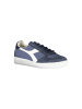 Diadora Blau Leder Damen Sneaker
