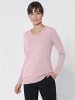 WITT WEIDEN Kaschmir-Pullover in rosé-meliert