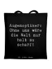 Mr. & Mrs. Panda Shopping Tasche Spruch Augenoptiker Schärfe mit... in Schwarz