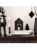 Villeroy & Boch Windlicht Haus Black XMAS in schwarz