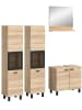 ebuy24 Badmöbelset Boston Eiche 137 x 33 cm