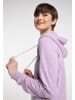myMo Damen Sweatjacke in Flieder