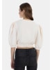 myMo Damen Sweatpullover in Wollweiss
