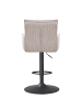 home24 home24 Barstuhl aus Textil im modernen Stil (2er-Set) in Beige