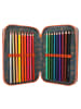 Depesche 3-Fach Federtasche Roar Dino World 20 x 13 cm bunt in bunt