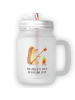 Mr. & Mrs. Panda Trinkbecher Igel Grillen mit Spruch in Transparent