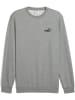 Puma Pullover "ESS Small No.1 Logo Crew TR" in Grau