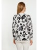 Albee Women Cardigan in Wollweiss Schwarz