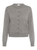 PART TWO Strickjacke NoelaniPW Gerade Passform in Medium Grey Melange