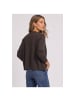 Street One Pullover in black coffee mel.