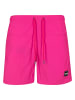 Urban Classics Badeshorts in neonpink