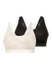 Anita Bralette Essential Lace Prothesen BH in Schwarz / creme