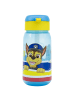 Paw Patrol Wasserflasche 510ml Kinderflasche mit Trinkhalm & Deckel