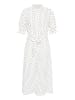 Kaffe Kleid KAdolly Regular fit in Chalk W/ Black Dots