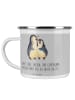 Mr. & Mrs. Panda Emaille Tasse 25. Hochzeitstag Silberne Hochzei... in Heather Grey