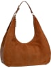 Mandarina Duck Handtasche Velvet Plisse Large Hobo KKT06 in Caramel Cafe