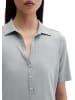 Marc O'Polo Jerseybluse im Polo-Stil regular in Quiet Sea