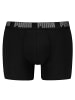 Puma Boxershort 6er Pack in Schwarz/Grau