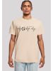 F4NT4STIC T-Shirt Herzschlag Fußball in sand