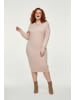 Shape Of You Kleid in Rosa