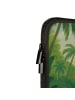 Mr. & Mrs. Panda Notebook Tasche Flamingo Yoga Design ohne Spruch in Weiß