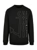 F4NT4STIC Sweatshirt Ahoi Anker Outlines Knut & Jan Hamburg in schwarz