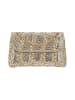 faina Women Flap Bag in Gold