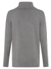Tamaris Strickpullover in hellgrau melange