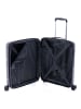 Gladiator 0800 4 Rollen Trolley 55 cm mit Dehnfalte in black