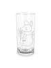 Mr. & Mrs. Panda Wasserglas Maus Weihnachten ohne Spruch in Transparent