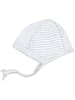 TupTam Unisex Baby Erstlingsmütze zum Binden 2er Pack in grau Modell 1