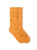 von Jungfeld Motivsocken Signature Icons in Peach Jam Orange