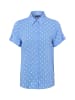 Franco Callegari Bluse Debby in blau weiß - 0004