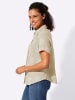 WITT WEIDEN Kurzarm-Bluse in sand-ecru