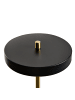 Beliani Tischleuchten EVENLODE in Schwarz/Messing - (W) 20 x (H) 41 x (L) 20 cm