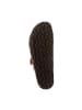 Divine Factory Noga Mistral Edge Leder-Pantoletten Braun