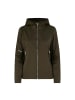 IDENTITY Soft Shell-Jacke light in Oliv