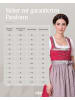 Nübler Dirndl midi Terres in Rot