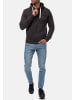 HopenLife Sweatjacke LAURENT in Dunkelgrau