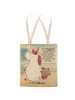 Mr. & Mrs. Panda Shopping Bag Einhorn Koffer Design mit Spruch in Weiß