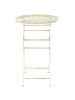Beliani Klappbarer Tisch BIVIO in Grün - (W) 60 x (H) 89 x (L) 60 cm