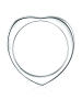 Trilani Ring Herz aus Sterling Silber mit Zirkonia in silber