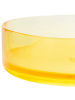 Beliani Waschbecken TOLOSA in Gelb - (W) 36 x (H) 10 x (L) 36 cm
