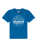 wat? Apparel T-Shirt Mountains by night in Blau