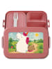 Mr. & Mrs. Panda MEPAL Bentobox Einhorn Koffer Design ohne Spruch in Rot Pastell