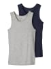 name it Jungen Unterhemden in 2er-Pack in Grau