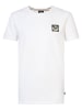 Petrol Industries T-Shirt mit Rückenaufdruck Mirage in Weiß