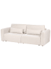 Beliani 3-tlg Schlafsofa VAXHOLM in Beige/Schwarz